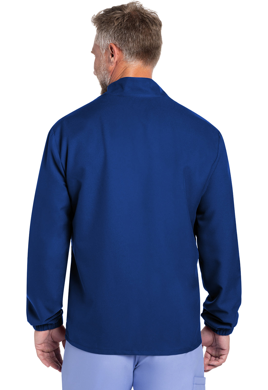 Originals Ultra CK359A Men's Zip Front Jacket Royal Model Image Back | Cherokee