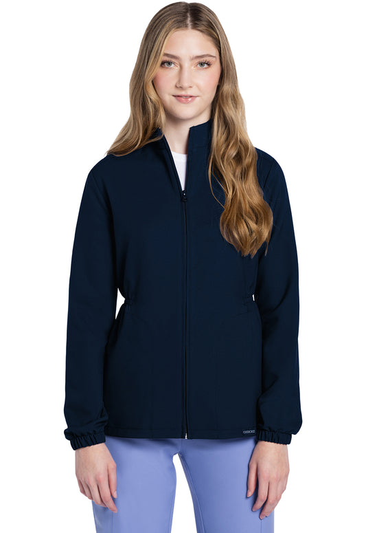 Originals Ultra CK391A Zip Front Anorak Jacket Navy Model Image Front | Cherokee