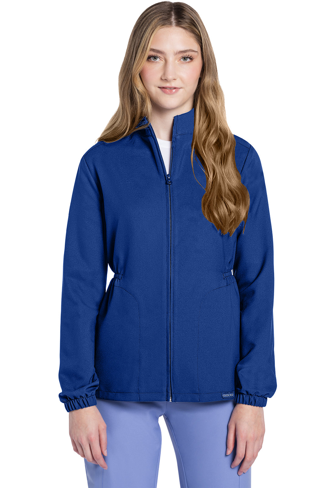 Originals Ultra CK391A Zip Front Anorak Jacket Royal Model Image Front | Cherokee