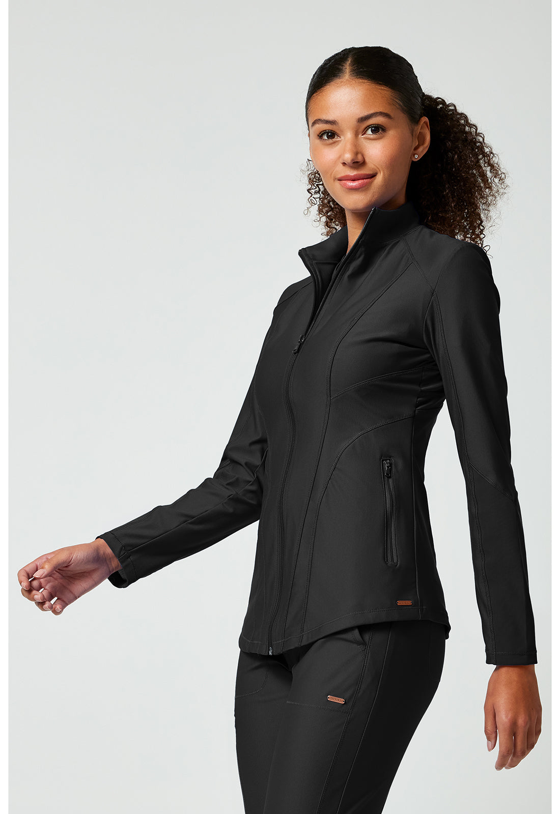 Form CK398 Zip Front Jackets Black