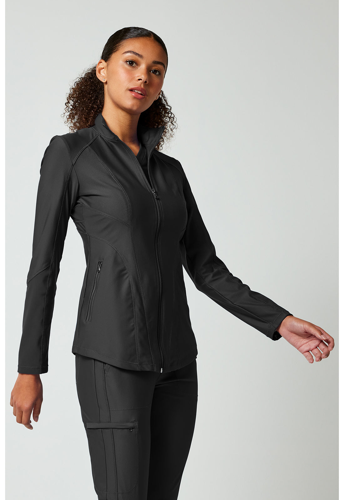 Form CK398 Zip Front Jackets Black