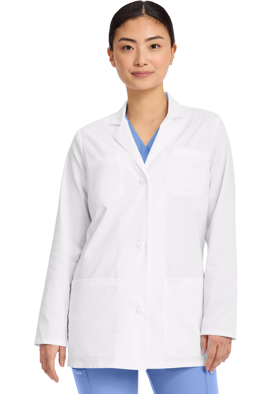 Project Lab CK434 Women's 30" Medical Coat White