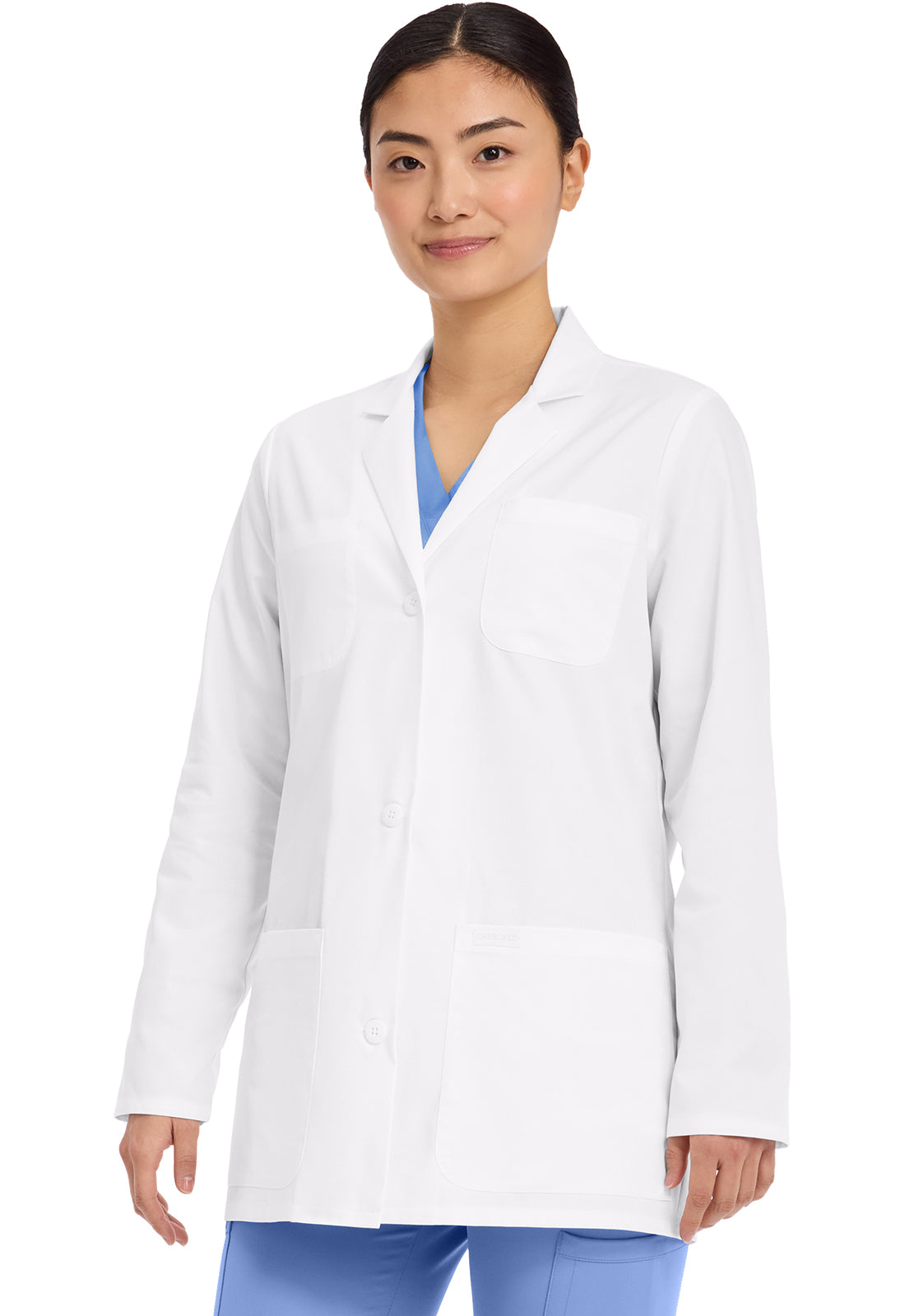 Project Lab CK434 Women's 30" Medical Coat White