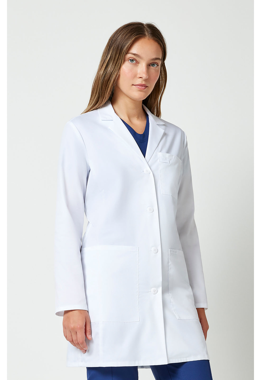 Project Lab CK452 Women's 35" Lab Coat White
