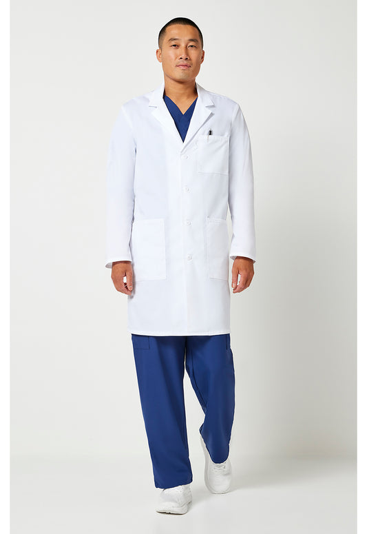 Project Lab CK460 Unisex 40" Unisex Lab Coat White