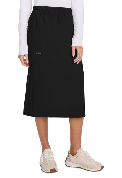 Workwear Originals Ultra CK563A Women's Elastic Waist Scrub Skirts Black