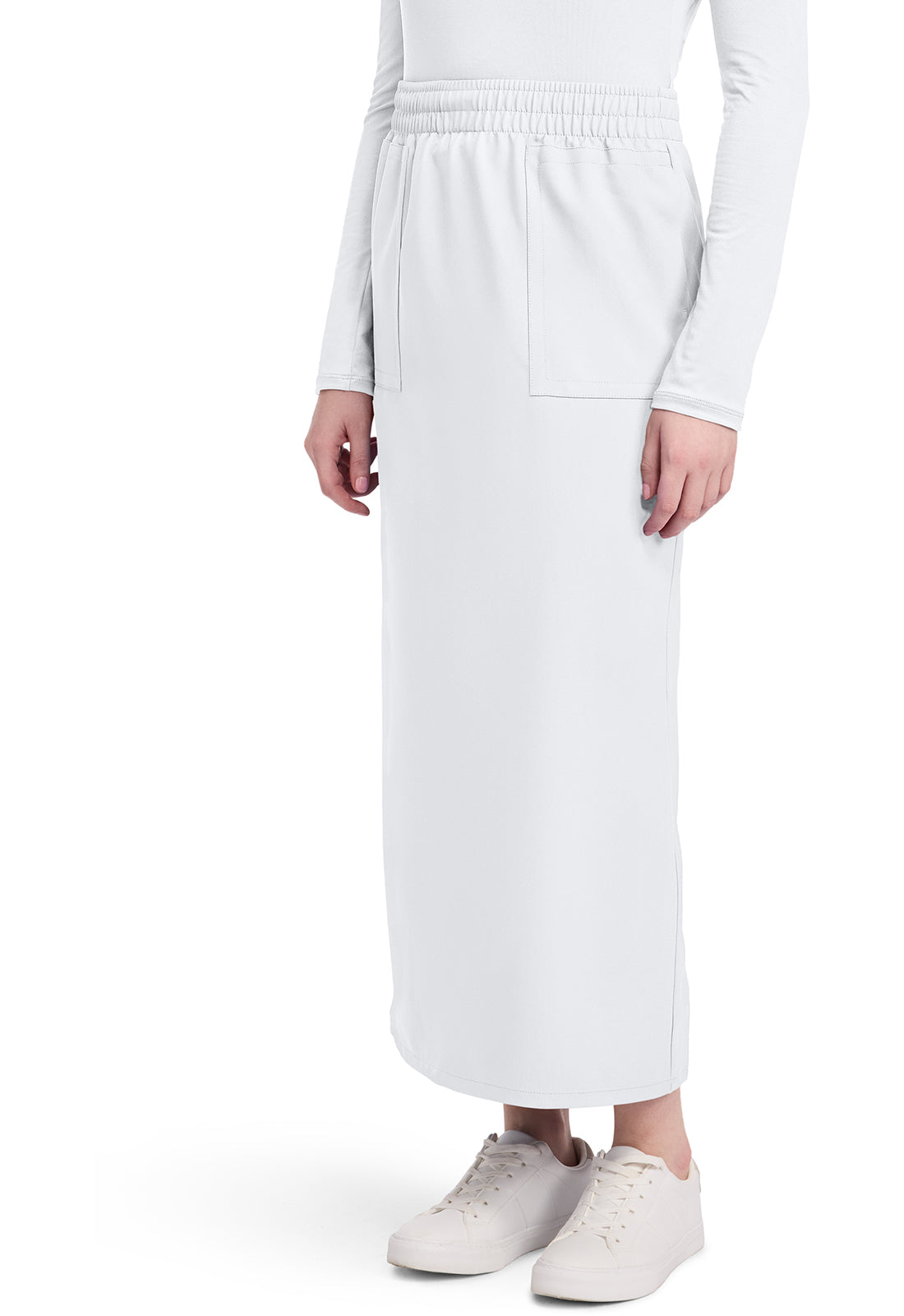 Workwear Originals Ultra CK564A Women's 3-Pocket Elastic Waist Scrub Skirts image 3