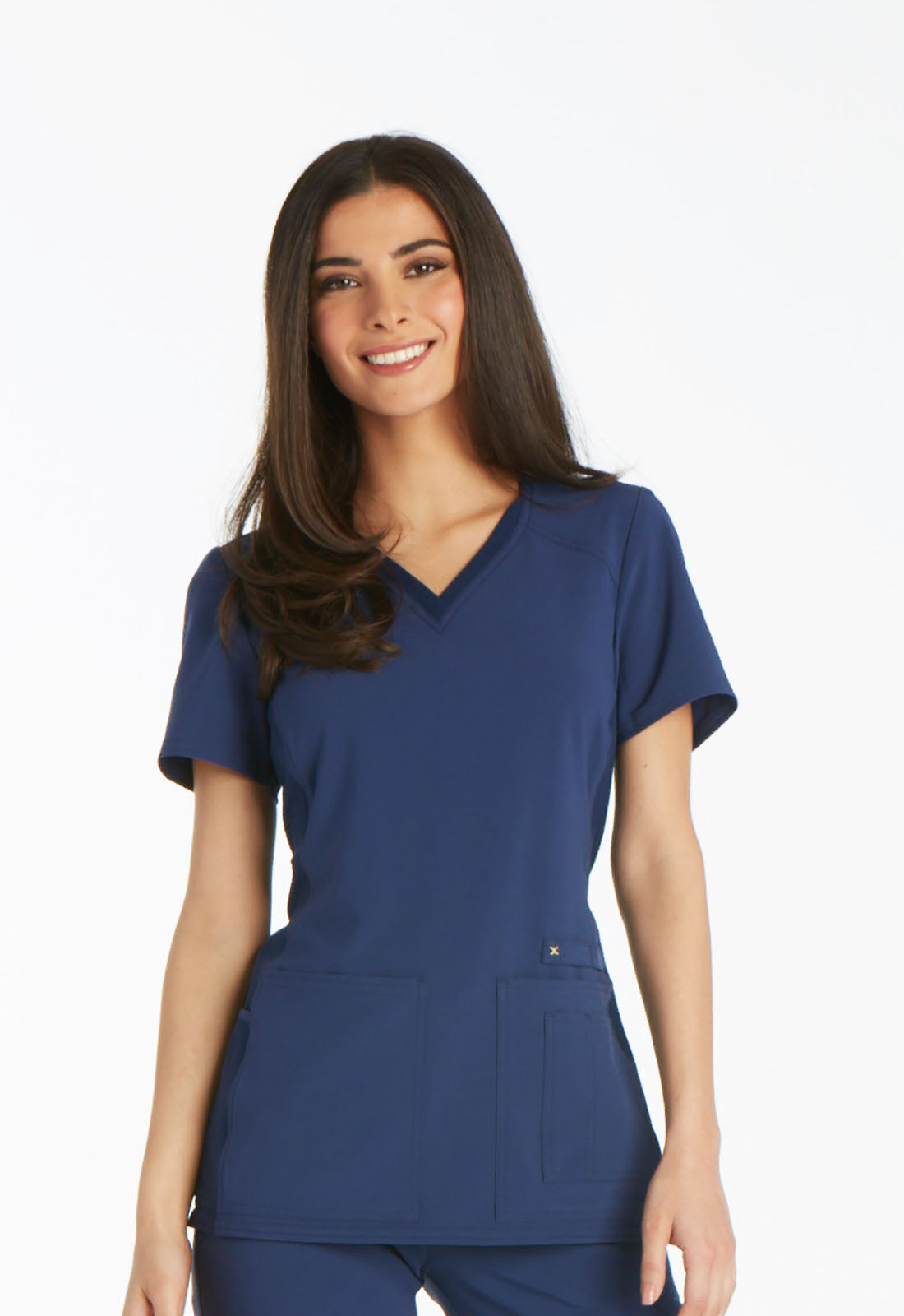 iFlex CK605 V-Neck Top Navy