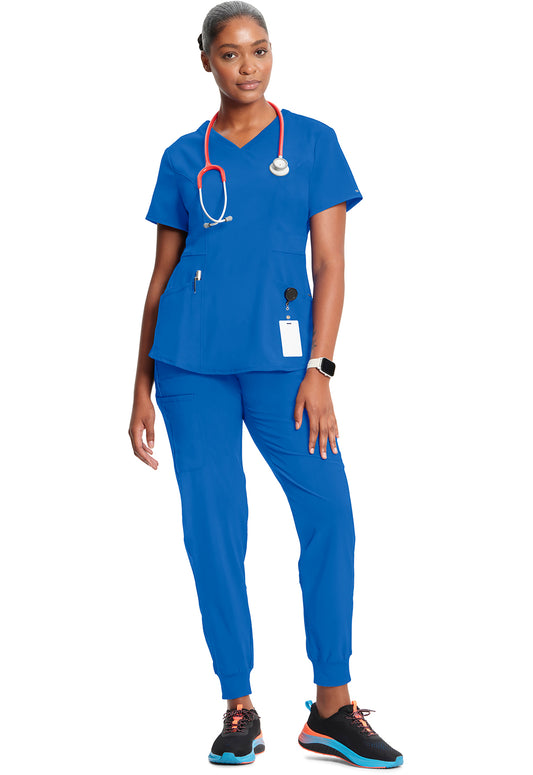 Infinity CK623A Women's V-Neck Scrub Top Royal