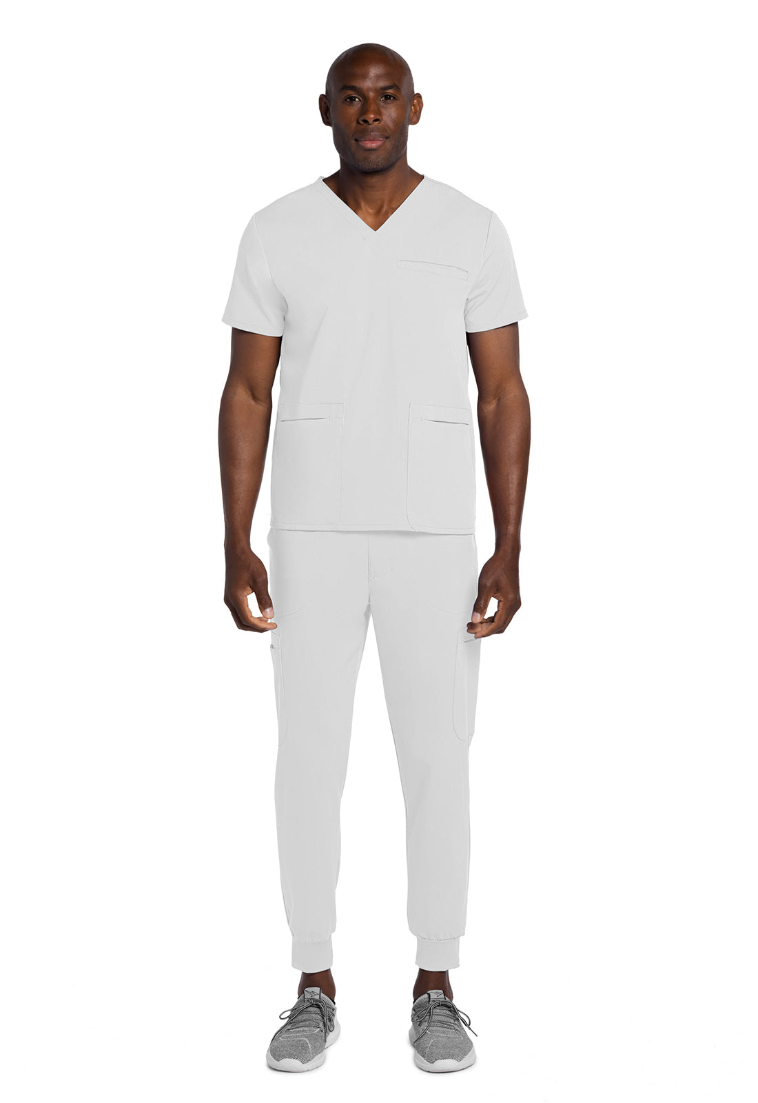 Atmos CK719A Men's V-Neck Top White