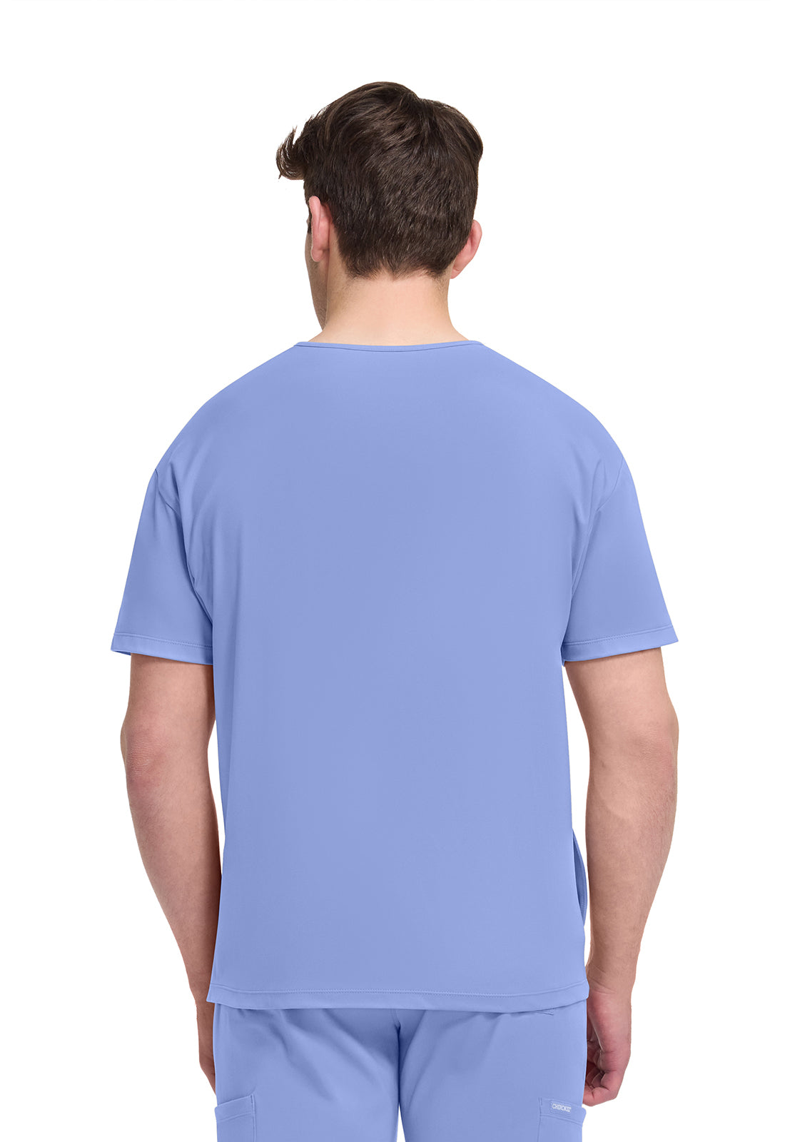 Achieve CK729 Men's 3-Pocket V-Neck Top Ciel Image