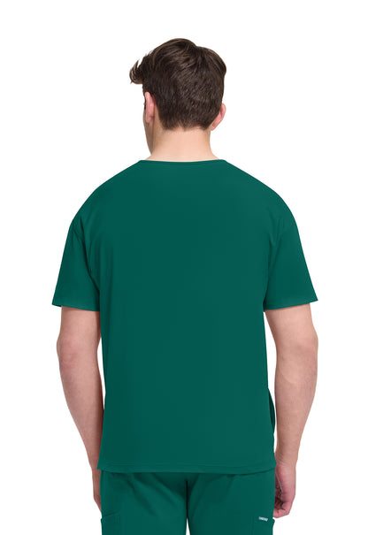 Achieve CK729 Men's 3-Pocket V-Neck Top Hunter Image