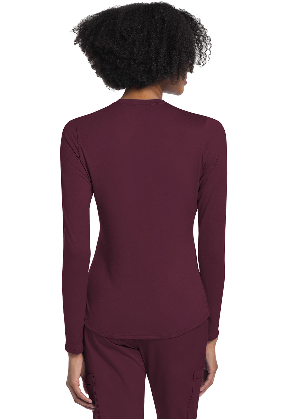 Basics CK773 Women's Long Sleeve Underscrub image 4