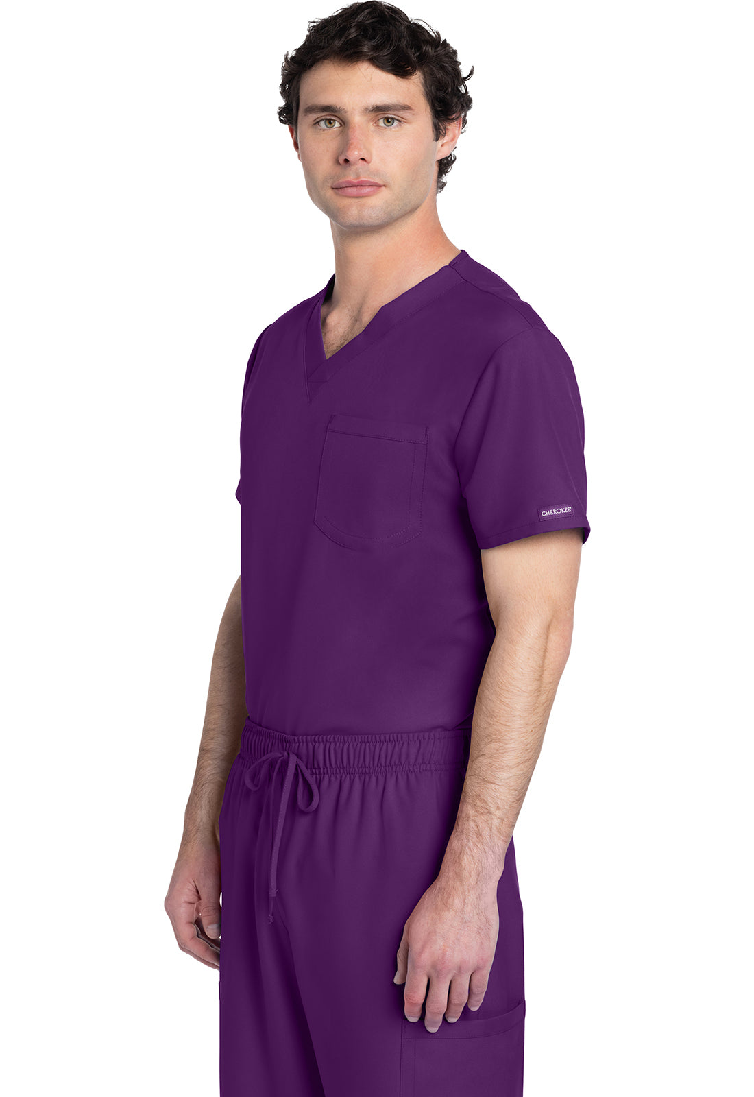 Originals Ultra CK778A Unisex V-Neck Top Eggplant