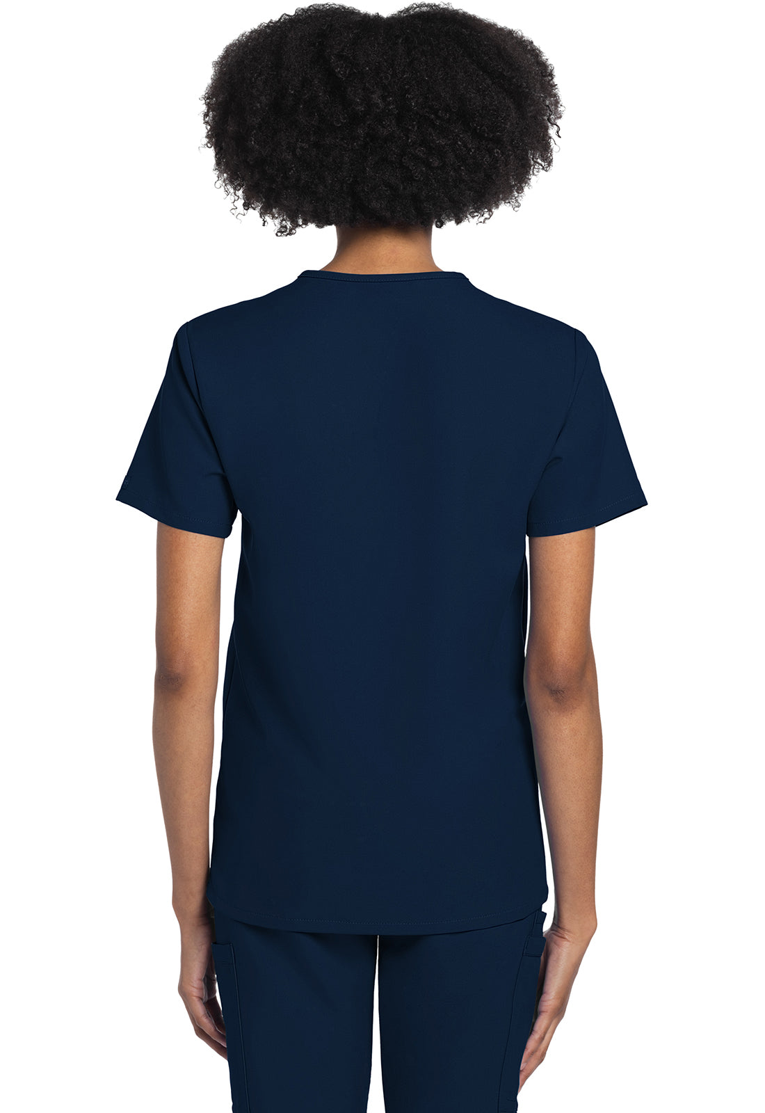 Originals Ultra CK778A Unisex V-Neck Top Navy Model Image Back | Cherokee