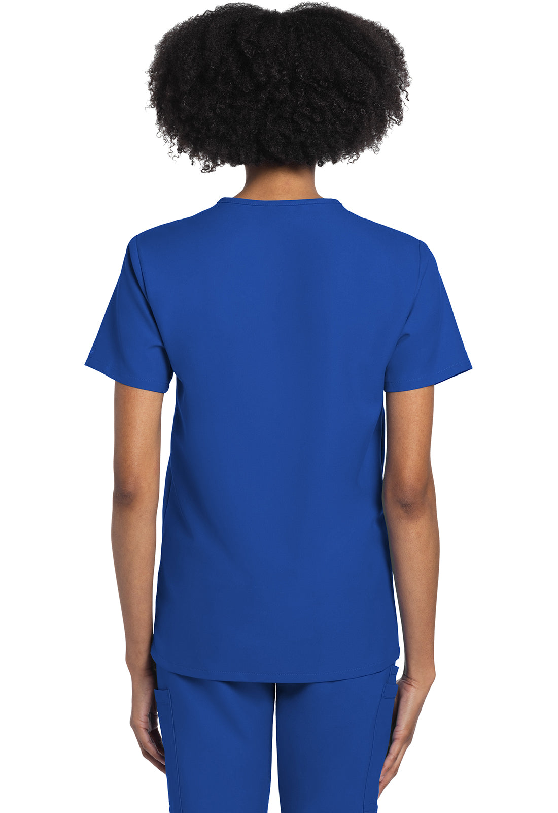 Originals Ultra CK778A Unisex V-Neck Top Royal Model Image Back | Cherokee