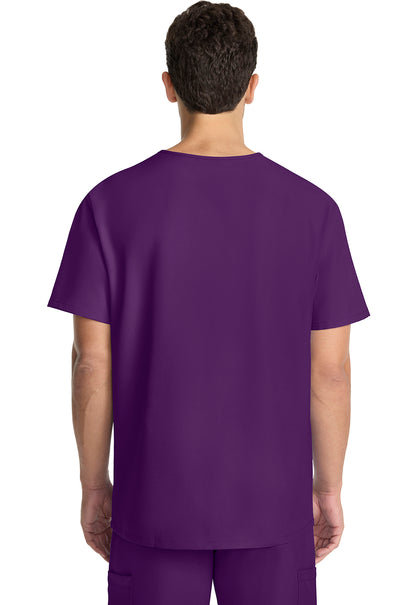 Originals Ultra CK783A Men's Tuck-in V-Neck Top Eggplant