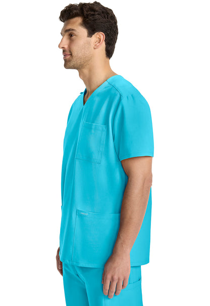 Workwear Originals Ultra CK783A Men's 3-Pocket V-Neck Scrub Top image 3