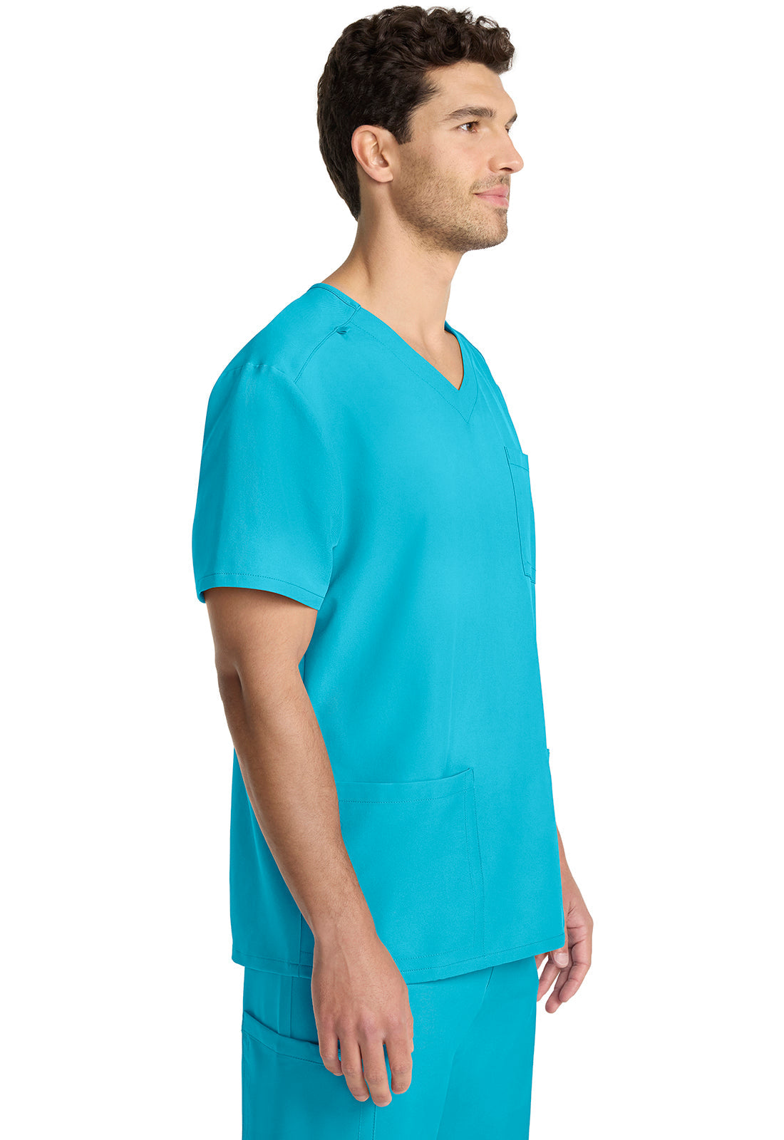 Workwear Originals Ultra CK783A Men's 3-Pocket V-Neck Scrub Top image 5
