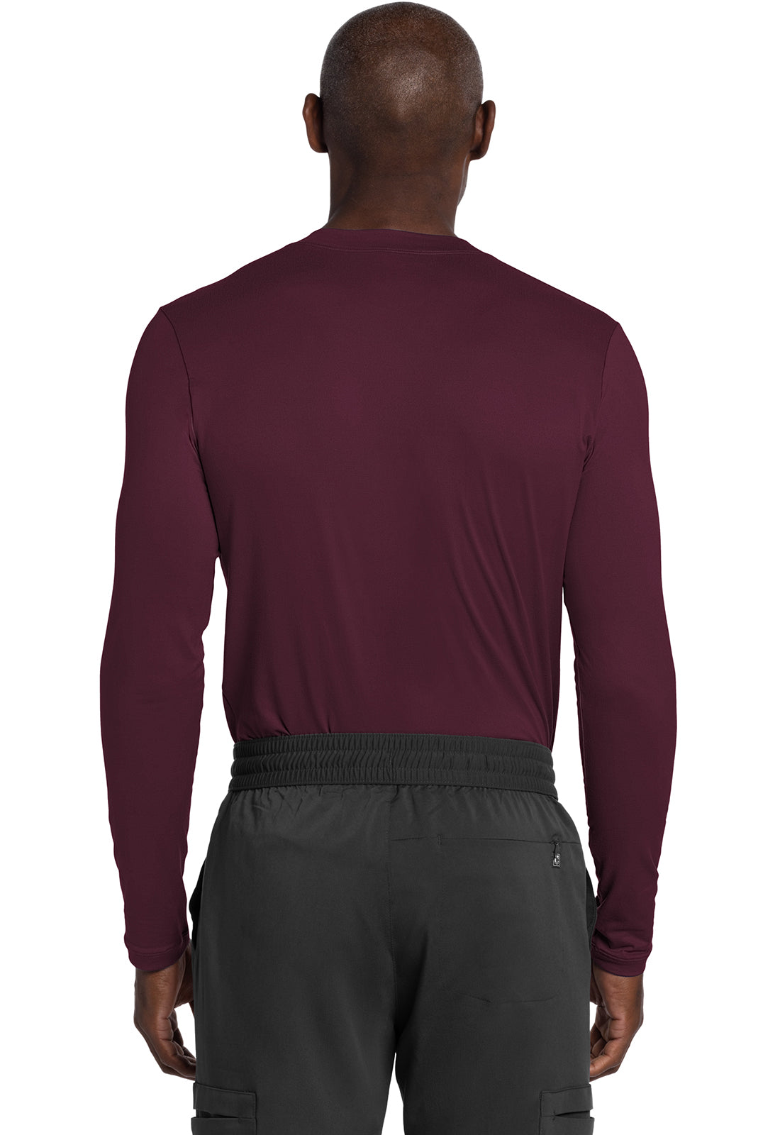 Basics CK807 Men's Men's Long Sleeve Underscrub image 4