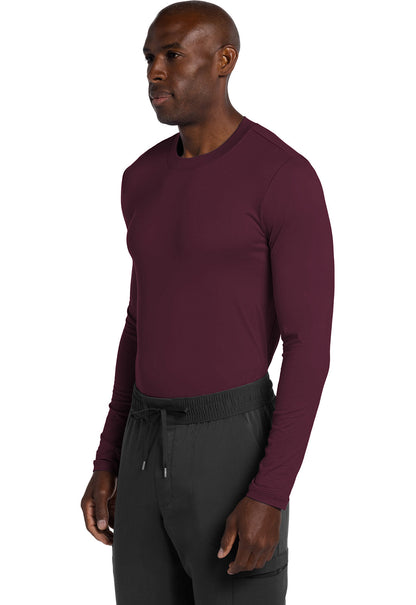 Basics CK807 Men's Men's Long Sleeve Underscrub image 3