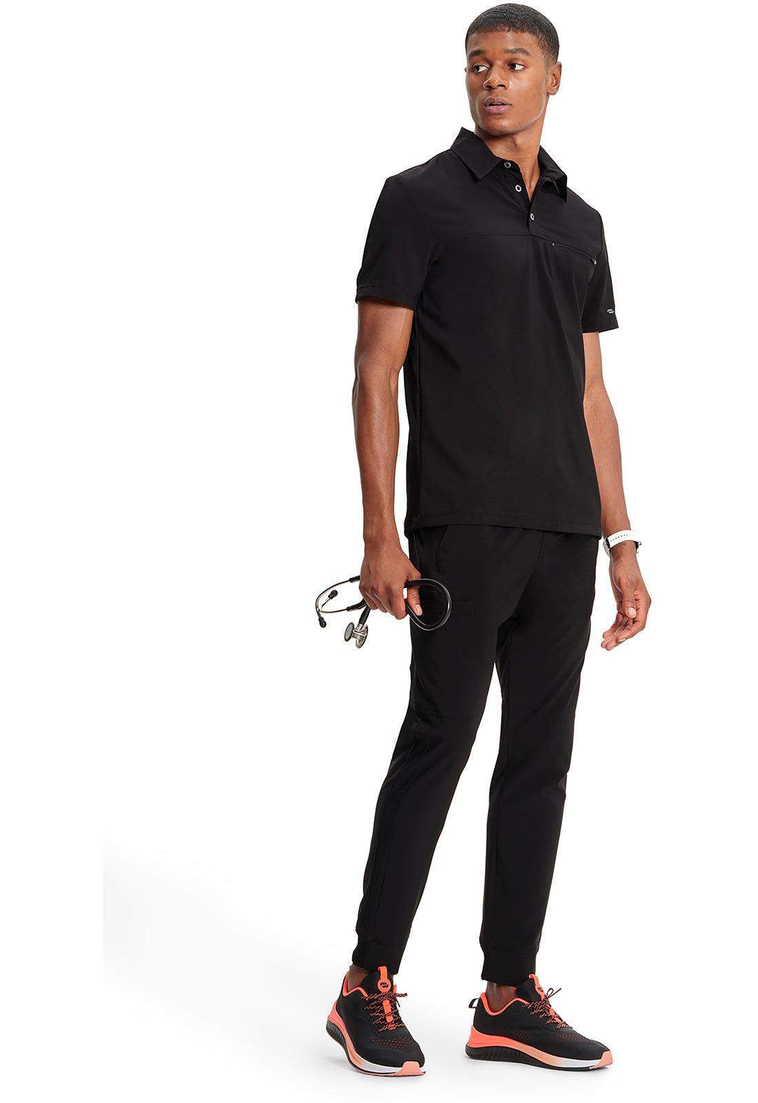 Classics CK825A Men's Polo Shirt Black