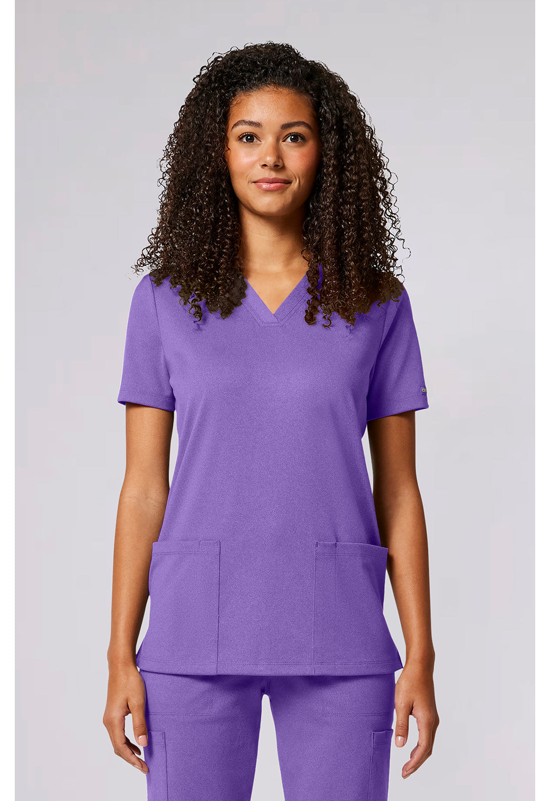 Achieve CK832 Women's 2-Pocket V-Neck Scrub Top image 1