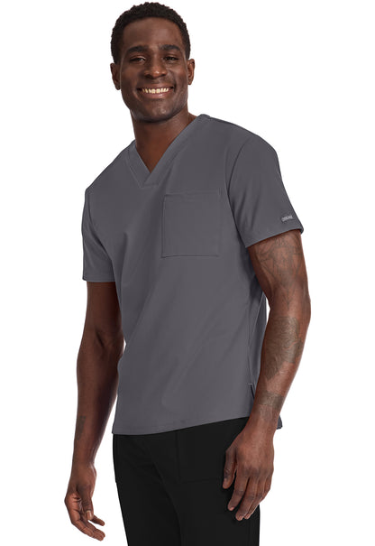 Achieve CK834 Men's 1 Pocket Tuck In Top Pewter Image 3