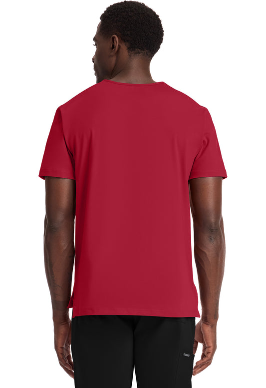 Achieve CK834 Men's 1-Pocket Tuck-In Top Red Image