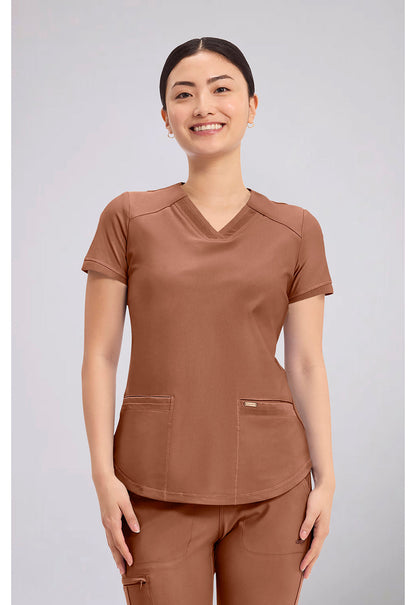 Form CK840 Women's V-Neck Scrub Top image 1