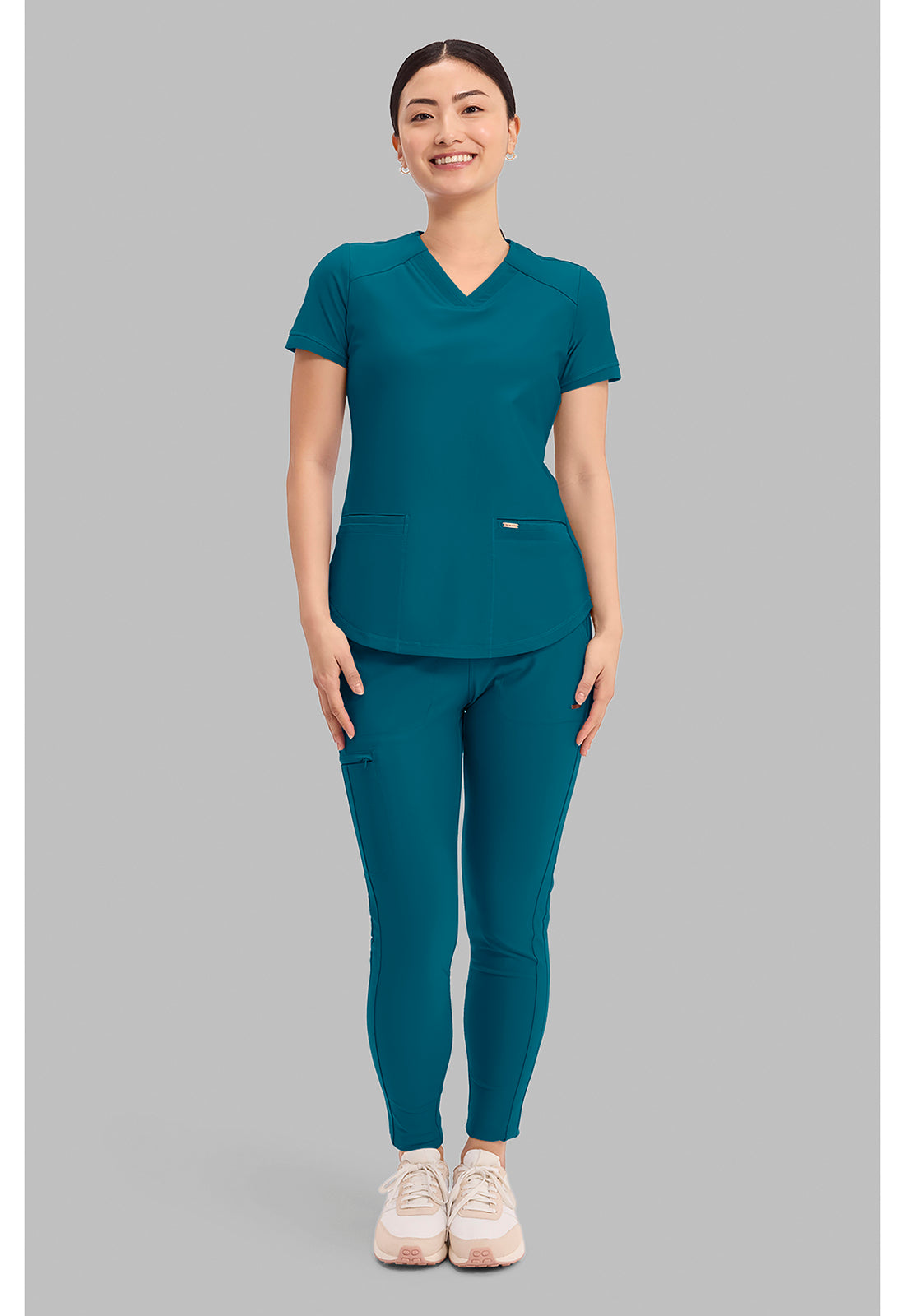 Form CK840 Women's V-Neck Scrub Top Paradise Cove