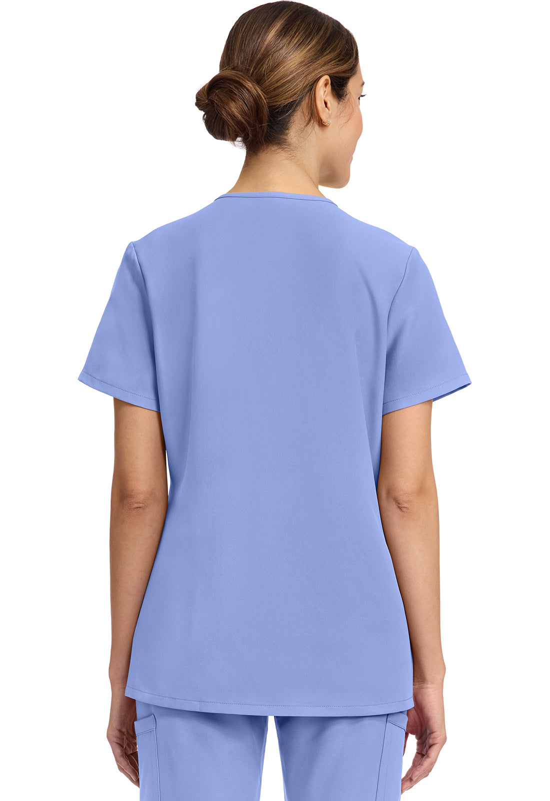 Originals Ultra CK844A Women's 2-Pocket Snap-Front Top Ciel Blue