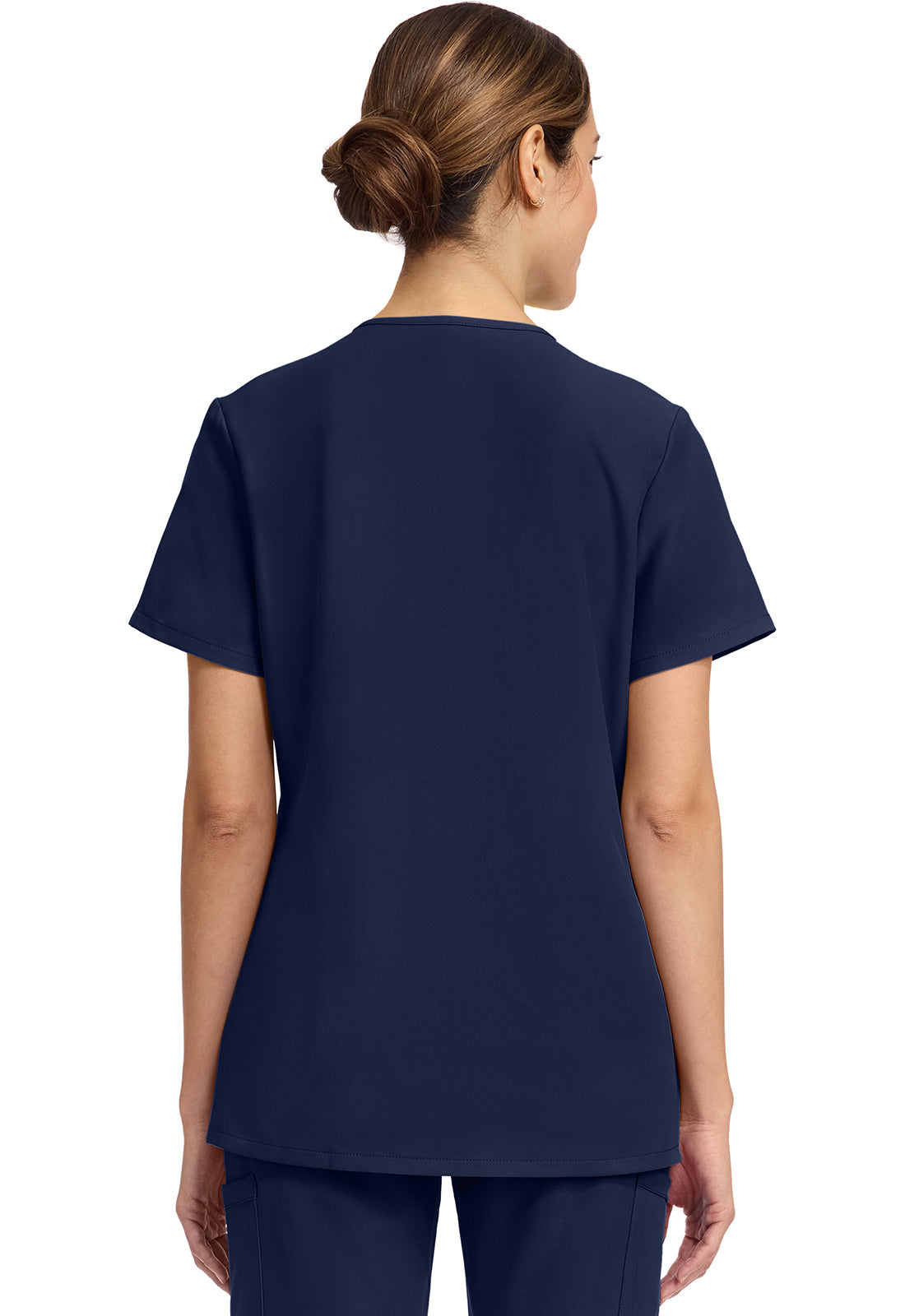 Originals Ultra CK844A Women's 2-Pocket Snap-Front Top Navy