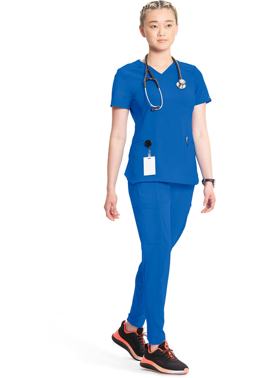 Infinity CK865A Women's V-Neck Scrub Top Royal