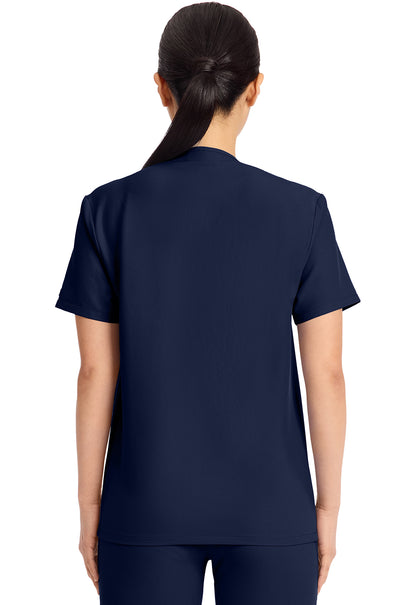 Originals Ultra CK869A V-Neck No Pocket Top Navy