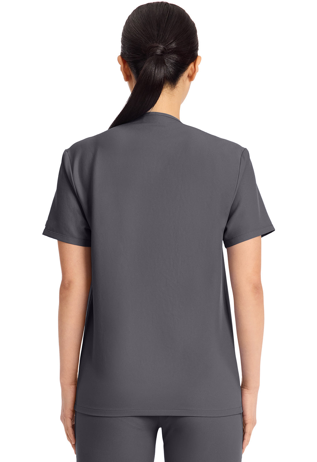 Workwear Originals Ultra CK869A Unisex V-Neck No Pocket Scrub Top image 4