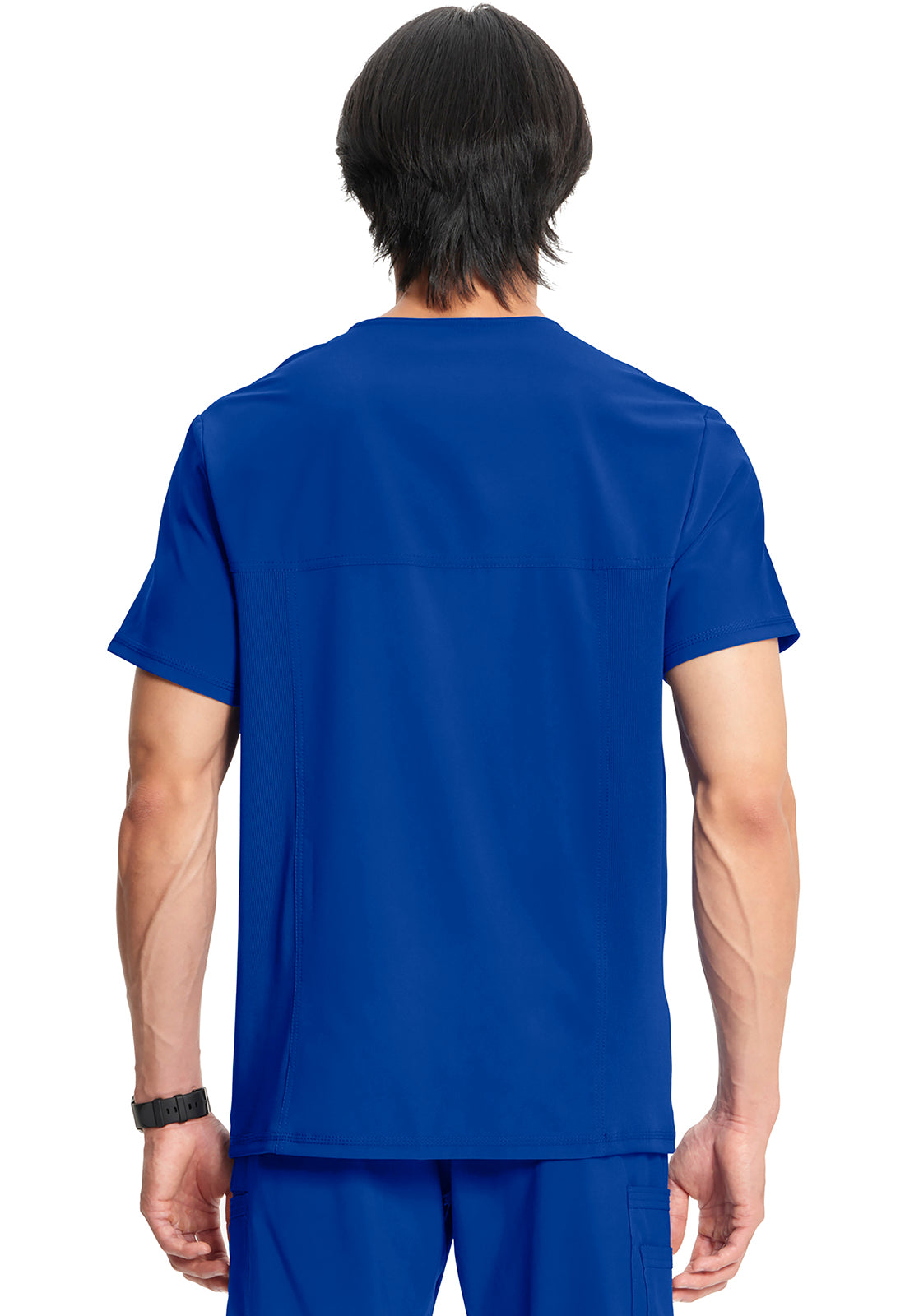 Classics CK900A Men's V-Neck Top Galaxy Blue Model Image Back | Infinity