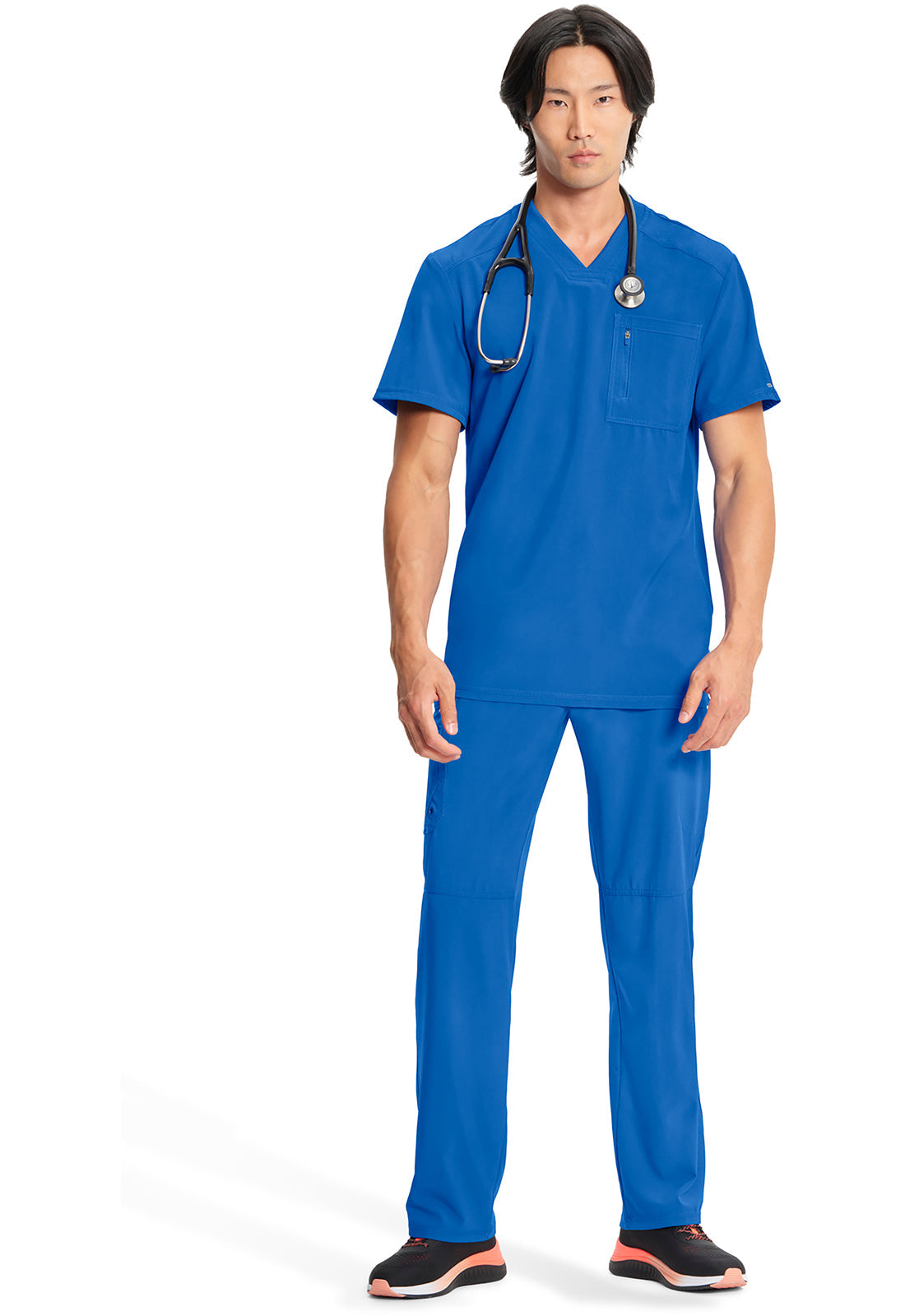 Infinity CK910A Men's Tuckable V-Neck Scrub Top image 2