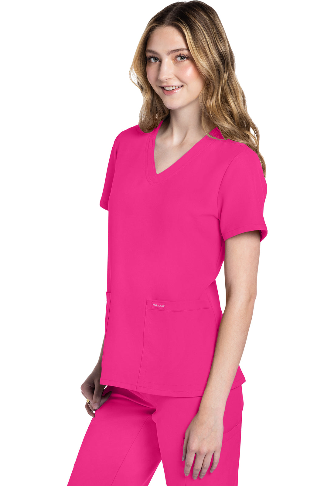 Originals Ultra CK953A V-Neck Top Electric Pink