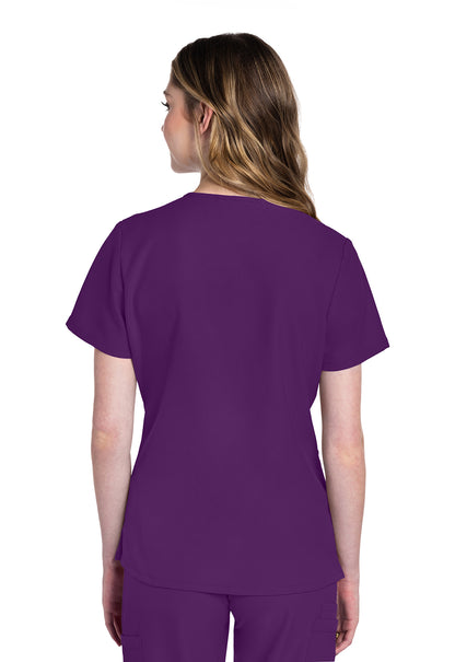 Originals Ultra CK953A V-Neck Top Eggplant