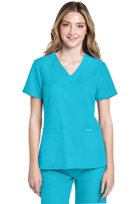 Originals Ultra CK953A V-Neck Top Turquoise
