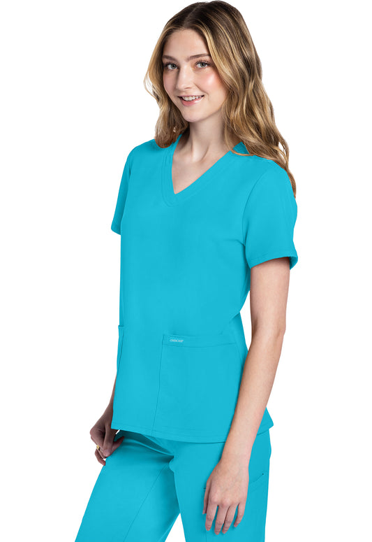 Originals Ultra CK953A V-Neck Top Turquoise