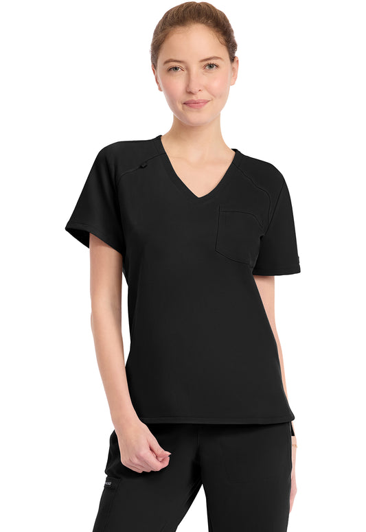 Originals Ultra CK954A Women's Tuck-in V-Neck Top Black