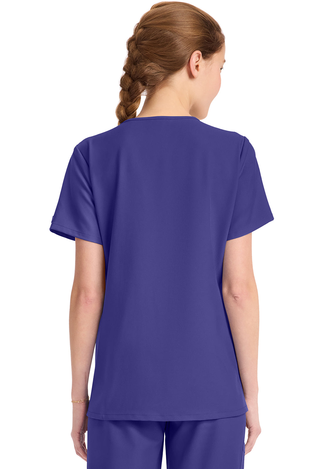 Originals Ultra CK954A Women's Tuck-in V-Neck Top Grape Image