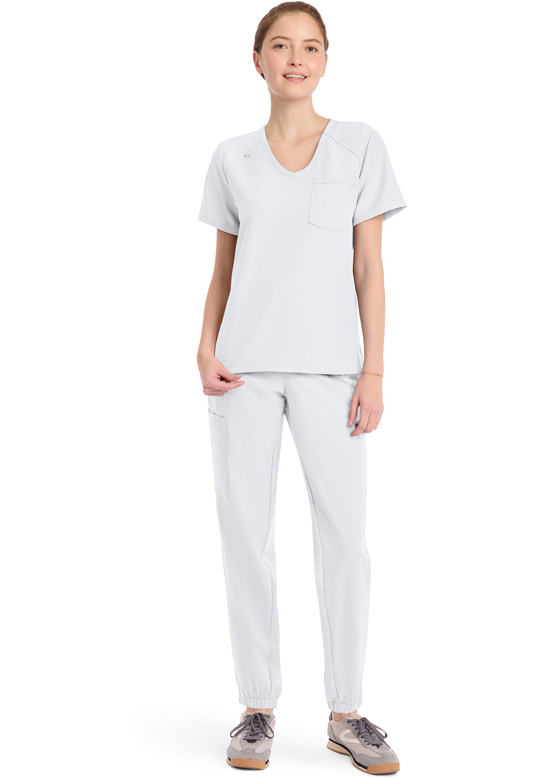 Workwear Originals Ultra CK954A Women's Tuck-in V-Neck Scrub Top image 2