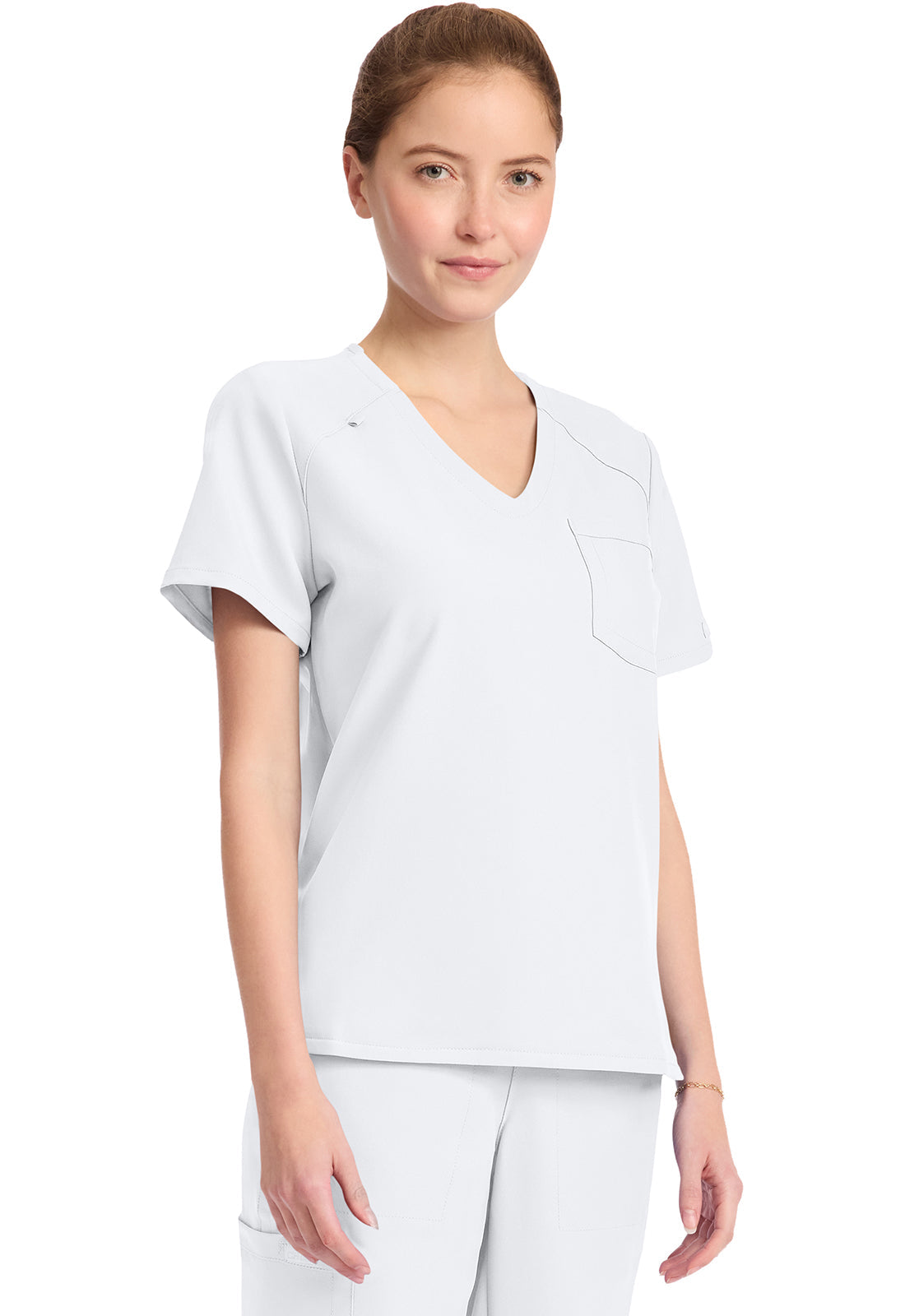 Workwear Originals Ultra CK954A Women's Tuck-in V-Neck Scrub Top image 5