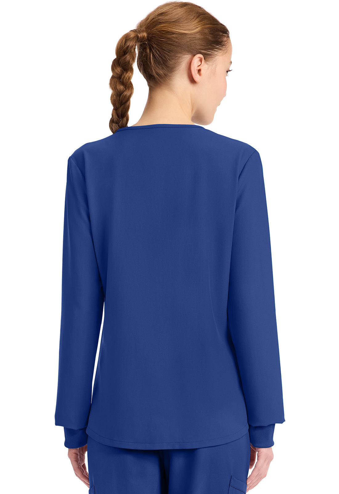 Workwear Originals Ultra CK962A Women's Long Sleeve Modesty Scrub Top image 4