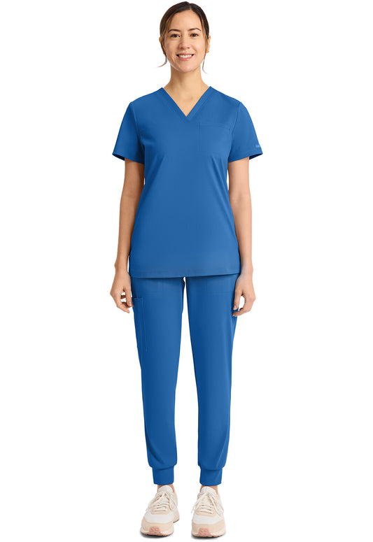 Achieve CK963 Women's Tuck in Scrub Top Royal