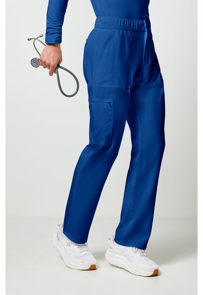 Allura CKA186 Men's Fly Front Cargo Scrub Pants Royal