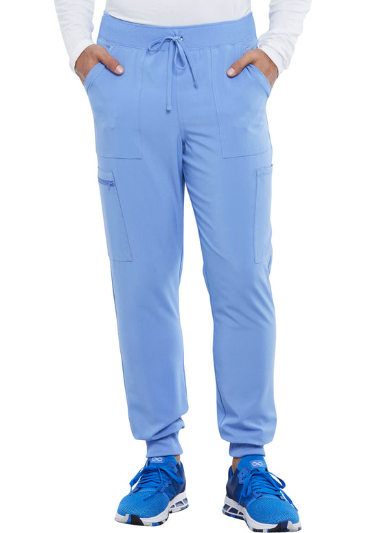 Allura CKA189 Men's Mid Rise Scrub Joggers Ciel Blue